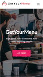 Mobile Screenshot of getyourmenu.com